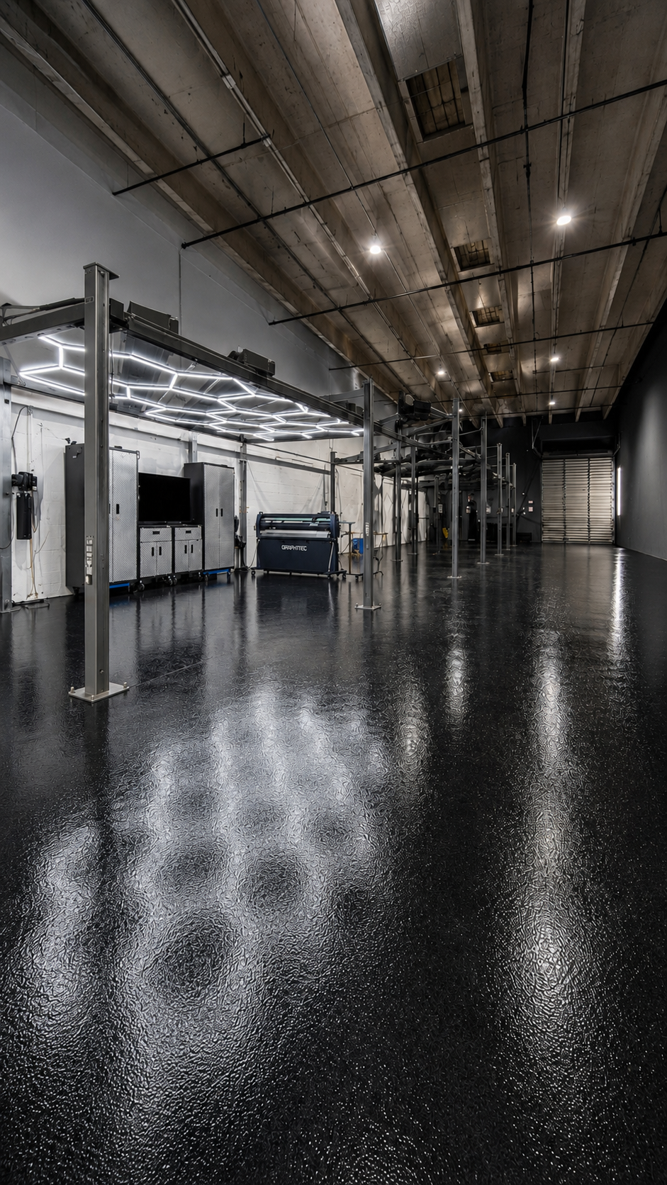 Purple Brothers Motorspace facility interior